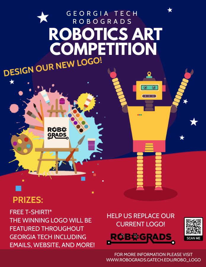 Robotics Art Competition Flyer